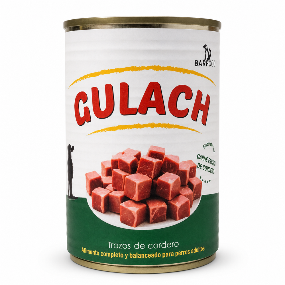 Gulach Alimento Húmedo Cordero 400g