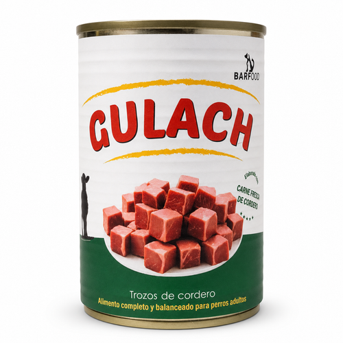 Gulach Alimento Húmedo Cordero 400g