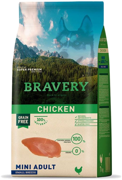 Bravery Mini Adult Pollo 2kg