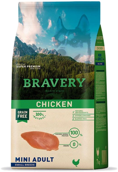 Bravery Mini Adult Pollo 2kg