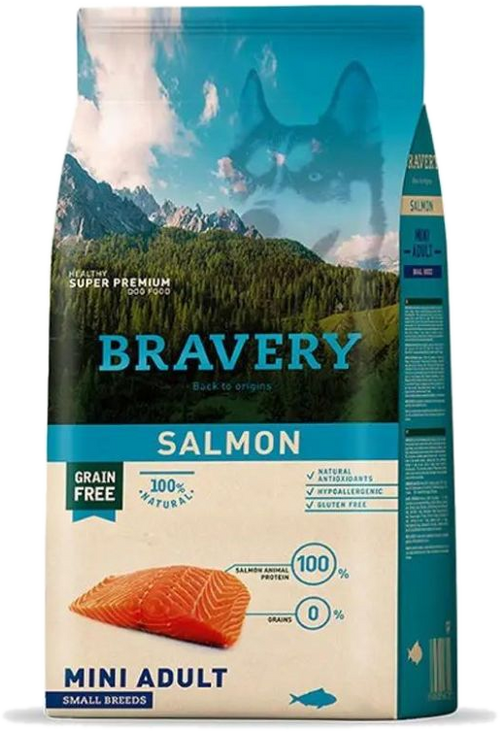 Bravery Mini Adult Salmón 2kg
