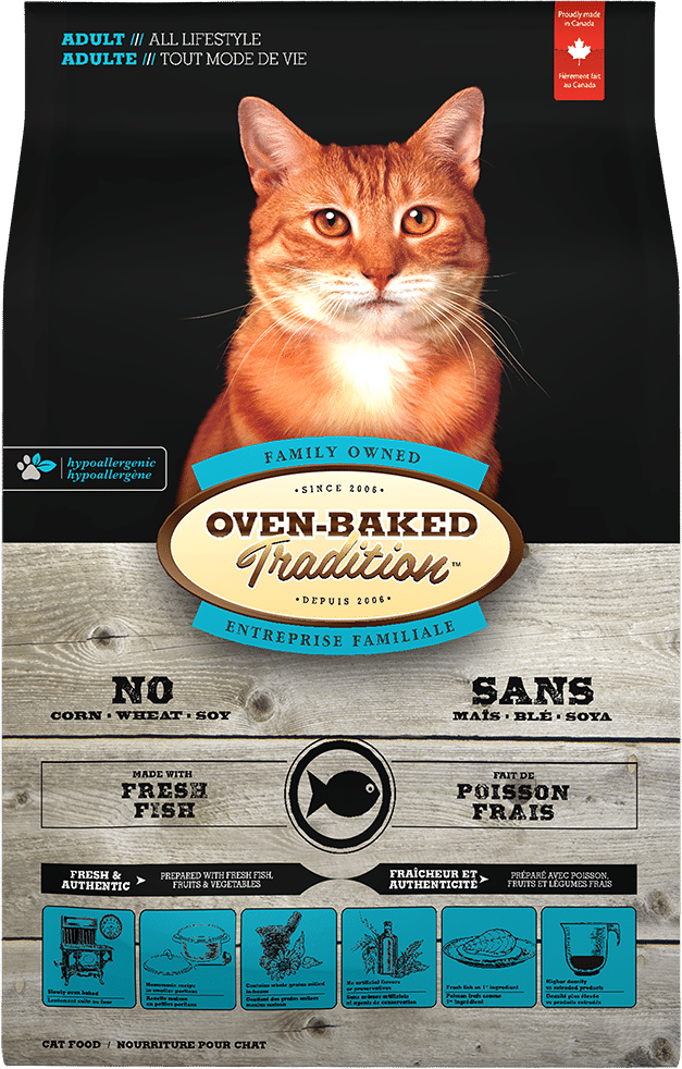Oven-Baked Tradition Adult Cat Salmón 2.27kg