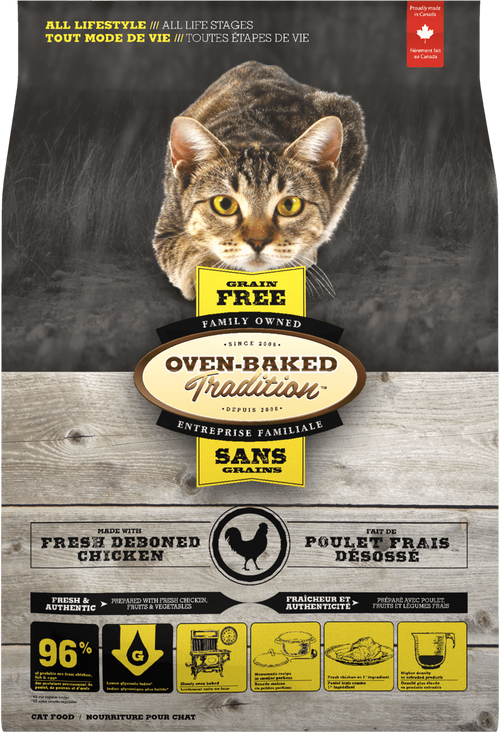 Oven-Baked Tradition Adult Cat Grain Free Pollo 2.27kg