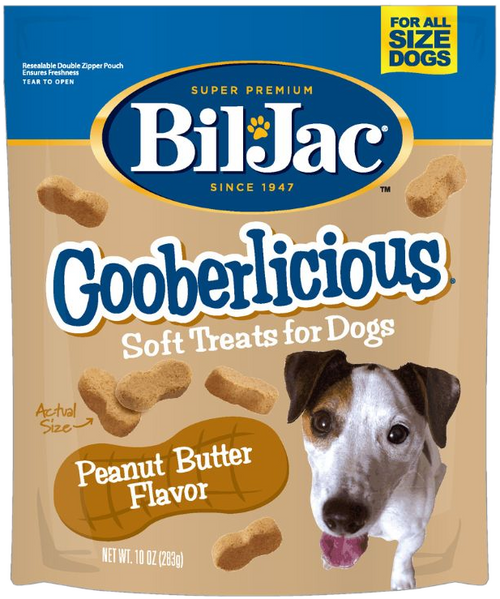 Bil-Jac Snack Entrenamiento Mantequilla Maní