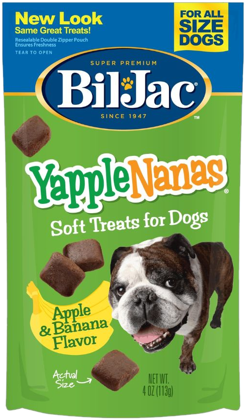 Bil-Jac Snack Entrenamiento Manzana y Plátano