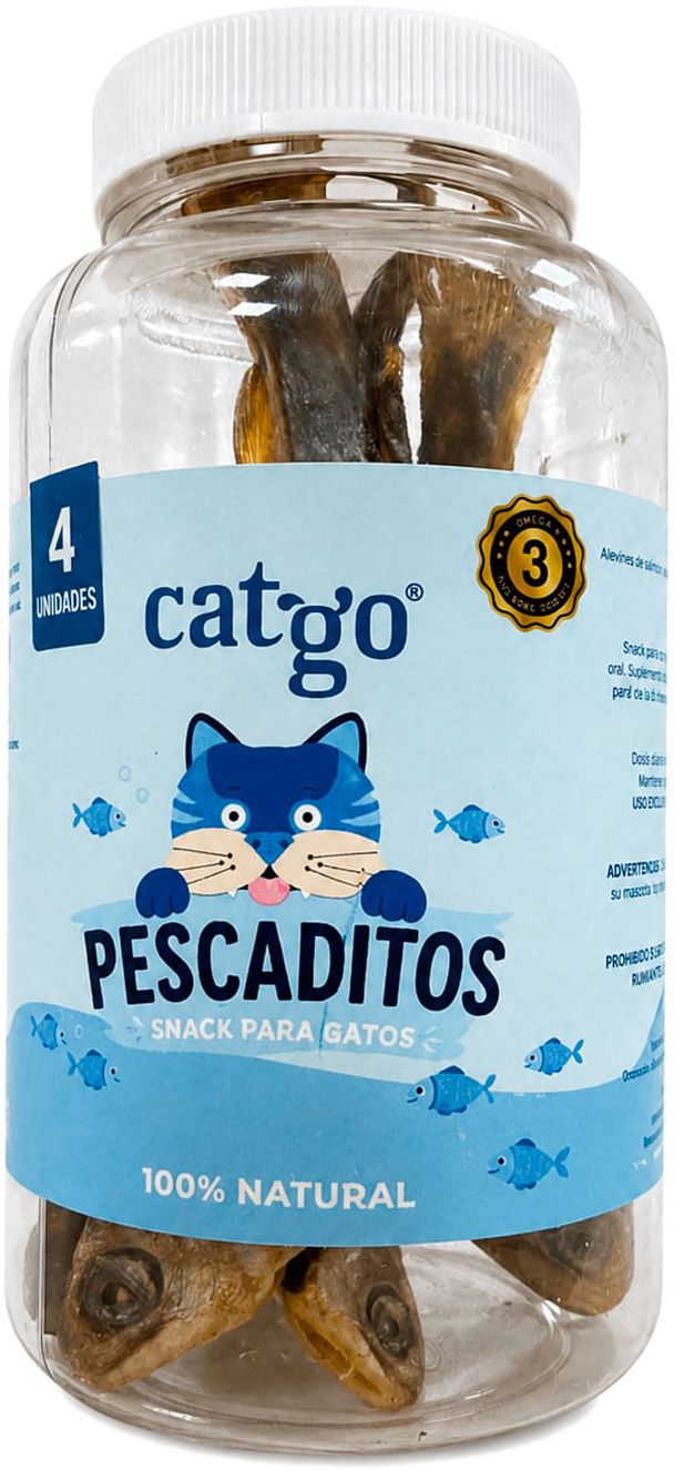 Catgo Pescaditos Alevines de Salmón