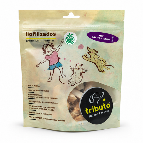 Tributo Liofilizado Mix Salmón y Atún