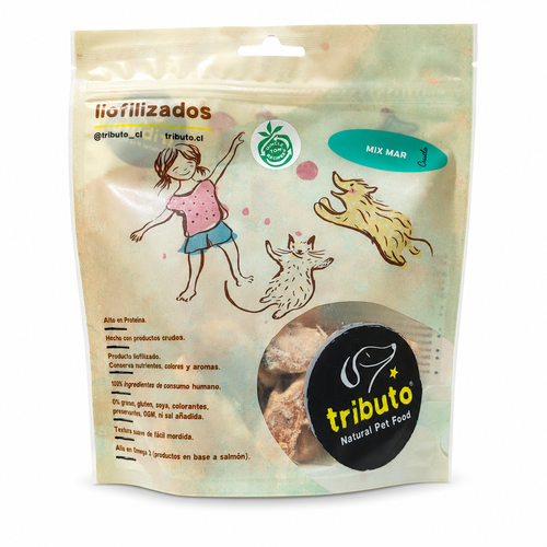 Tributo Snack Liofilizado Mix De Mar