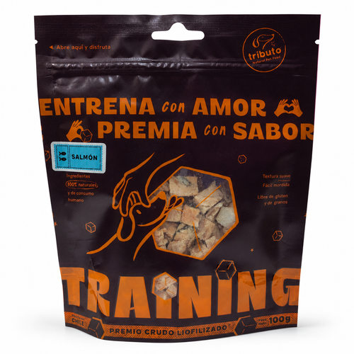 Tributo Training Salmón Crudo 100g
